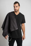 Solid Black Travel Towel