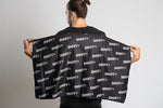 Solid Black Travel Towel