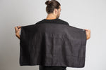 Solid Black Travel Towel