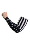 B&W American Flag Arm Sleevz Soaker