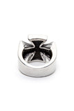  - Stainless Steel Ring - Iron Cross with Bolts Ring - 5