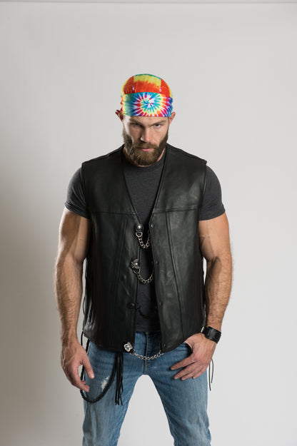 Traditional Tie-Dye Full-Head Wrap