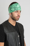 Skull Paisley (Green) Ez Bandz