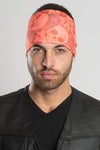 Skull Paisley (Orange) Ez Bandz