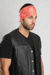 Skull Paisley (Orange) Ez Bandz