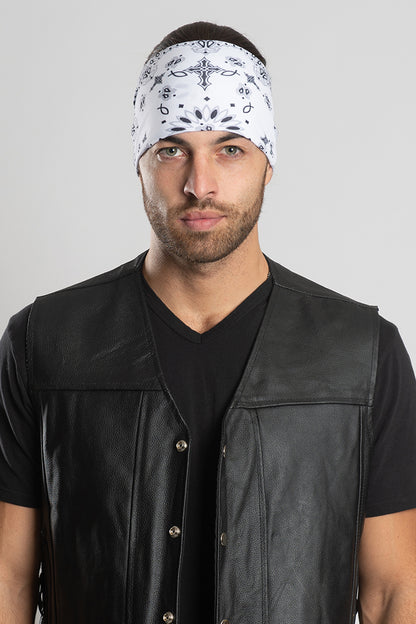 White Faith Paisley EZ Bandz