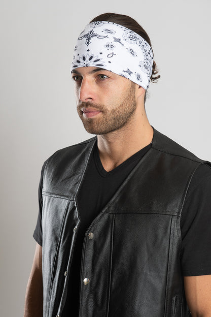 White Faith Paisley EZ Bandz