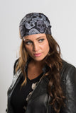 Skull Paisley Full-Head Wrap