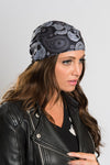 Skull Paisley Full-Head Wrap