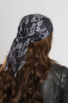 Skull Paisley Full-Head Wrap