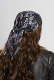 Skull Paisley Full-Head Wrap