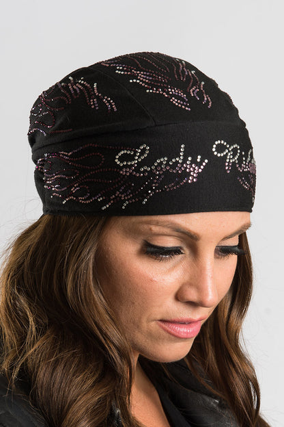 LADY RIDER Flames Full-Head Wrap