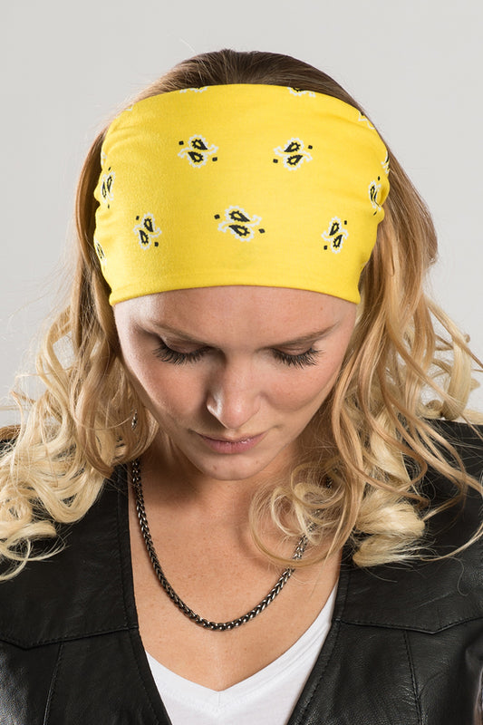 Traditional Yellow Paisley Ez Bandz