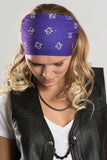 Traditional Purple Paisley w/Gems Ez Bandz