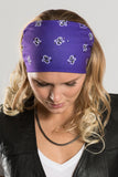 Traditional Purple Paisley Ez Bandz
