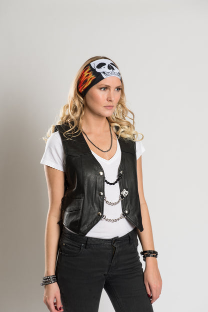 Burning Skull Ez Bandz
