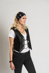 Biker Cross & Skull-Black Ez Bandz