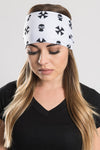 Biker Cross & Skull-White Ez Bandz