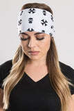 Biker Cross & Skull-White Ez Bandz