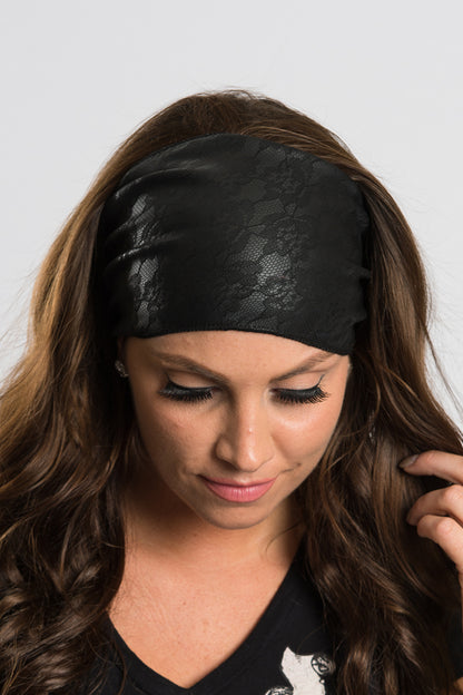 (Faux) Leather & Lace Ez Bandz
