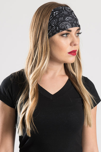 Black & White Paisley EZ Bandz