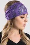 Deep Purple Paisley w/Gems EZ Bandz
