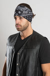 Black Bandana Paisley EZ Bandz