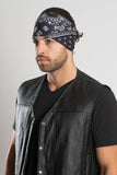Black Bandana Paisley EZ Bandz