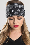 Black Bandana Paisley EZ Bandz