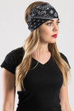 Black Bandana Paisley EZ Bandz