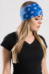 Blue Paisley w/Gems EZ Bandz
