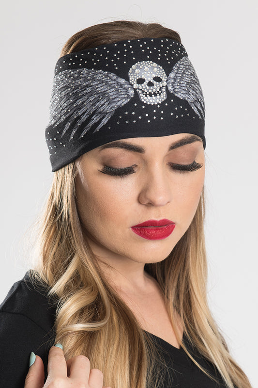 Bling Skull w/Wings Ez Bandz