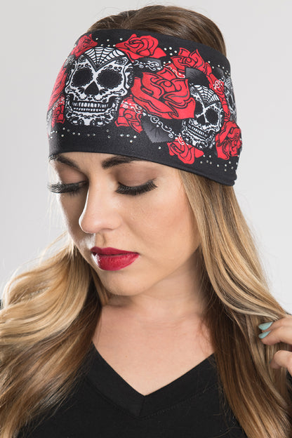 Sugar Skull w/Gems EZ Bandz