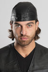 Genuine Leather Full-Head Wrap