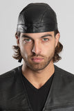 Genuine Leather Full-Head Wrap