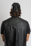 Genuine Leather Full-Head Wrap