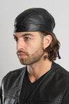 Genuine Leather Full-Head Wrap