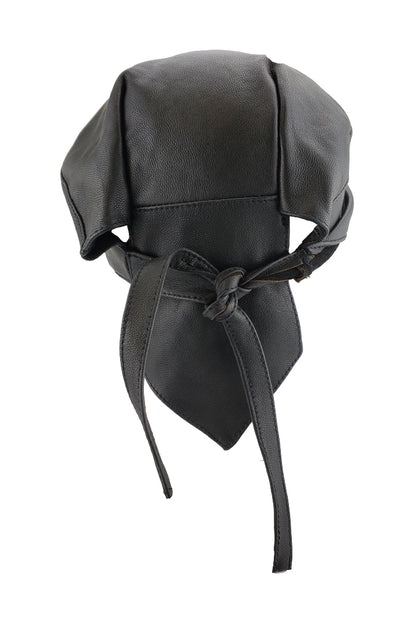 Genuine Leather Full-Head Wrap