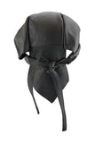 Genuine Leather Full-Head Wrap