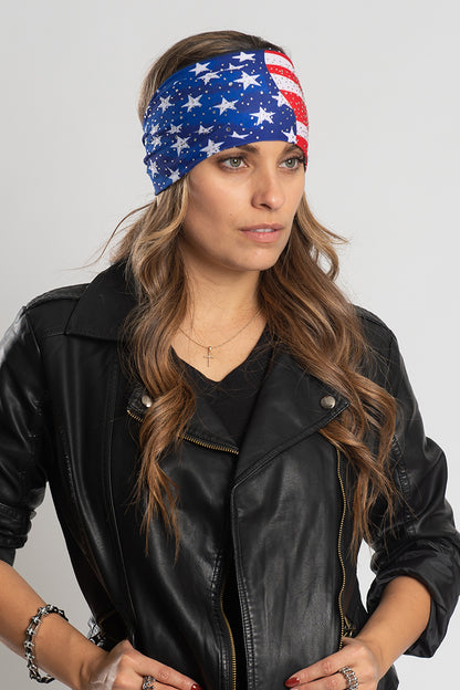 American Flag w/Gems EZ Bandz