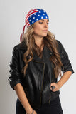 USA Flag Full-Head Wrap