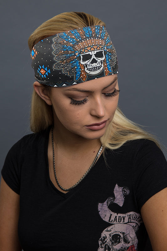 Chief Skull w/Gems EZ Bandz