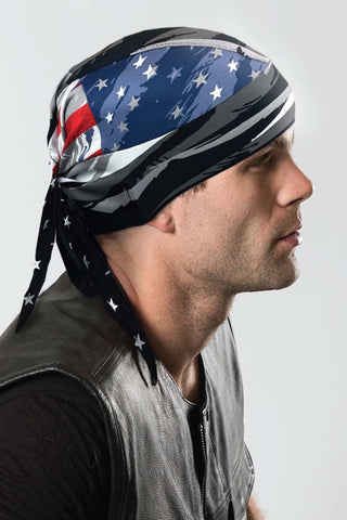 Patriotic Full-Head Wrap