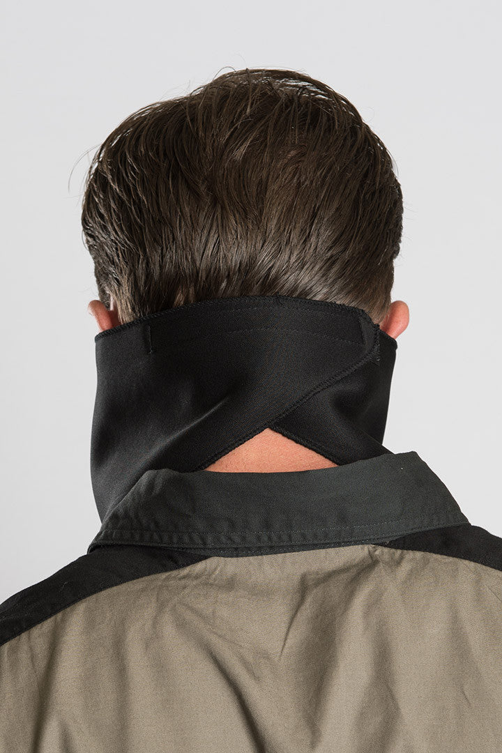 Human Skull (Light Reflective) Triangle Mask – Hair Glove