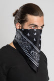 Black Bandana Triangle Mask