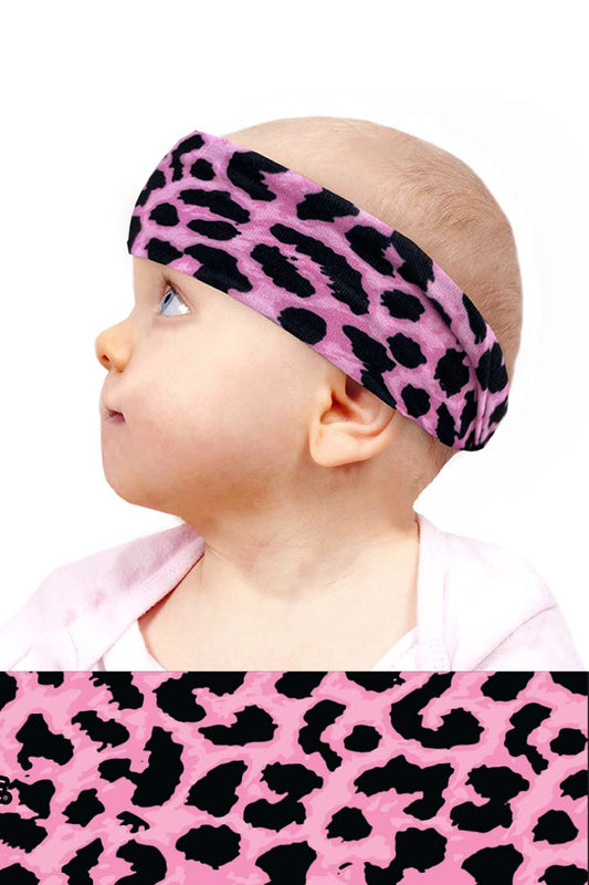 Pink Leopard Baby Ez Bandz