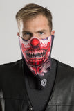 Evil Clown Half Mask