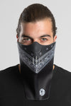 Black Bandana Half Mask