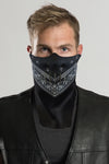 Black Bandana Half Mask