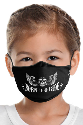 BORN TO RIDE Kids Face Mask Set